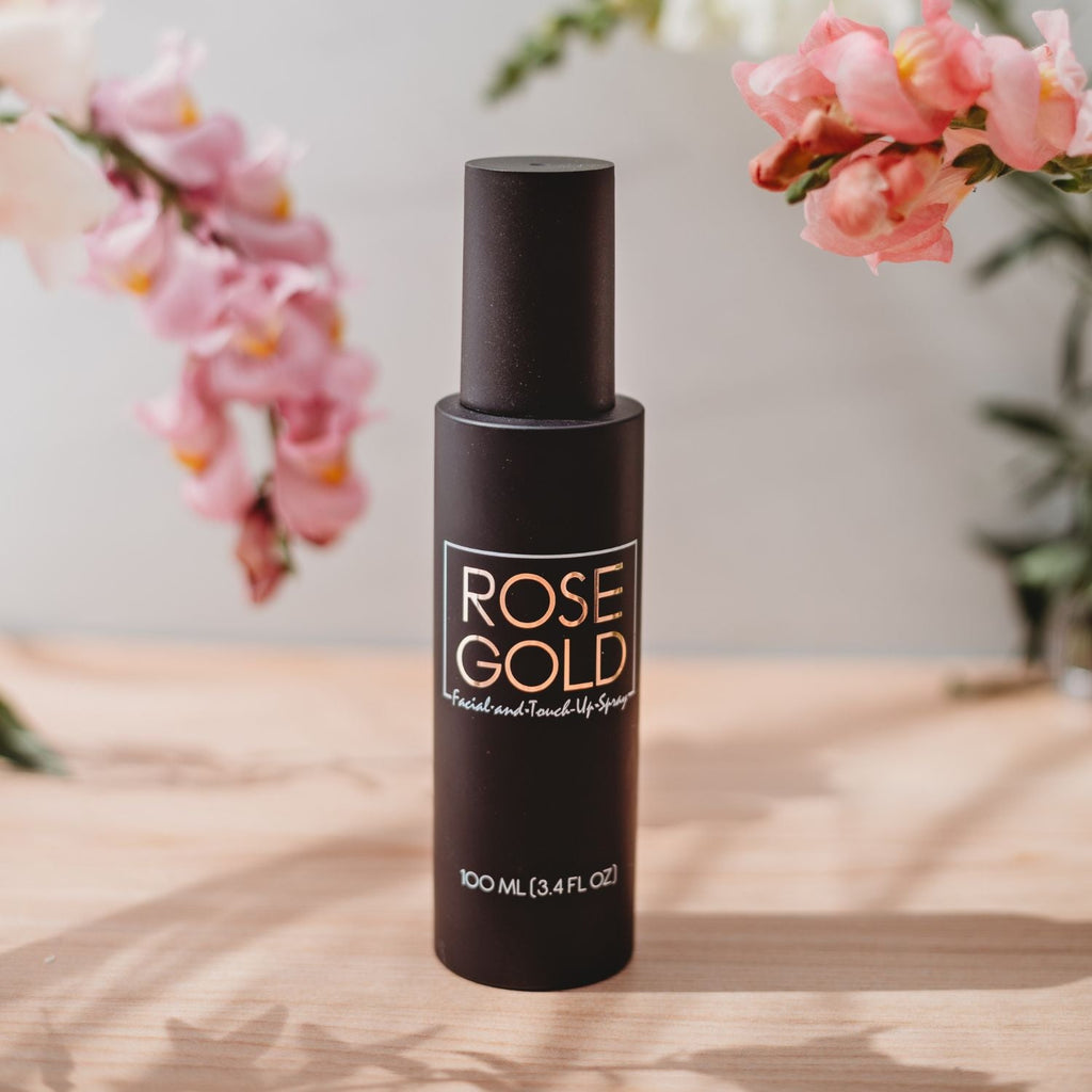Clear facial tanning water mist