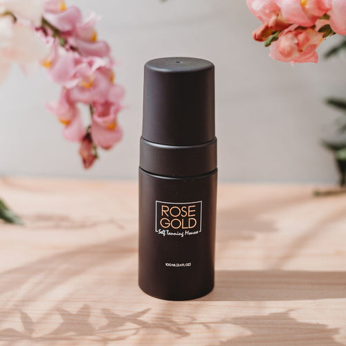 Carry-On Glow — travel size self tanning mousse, brush and glove