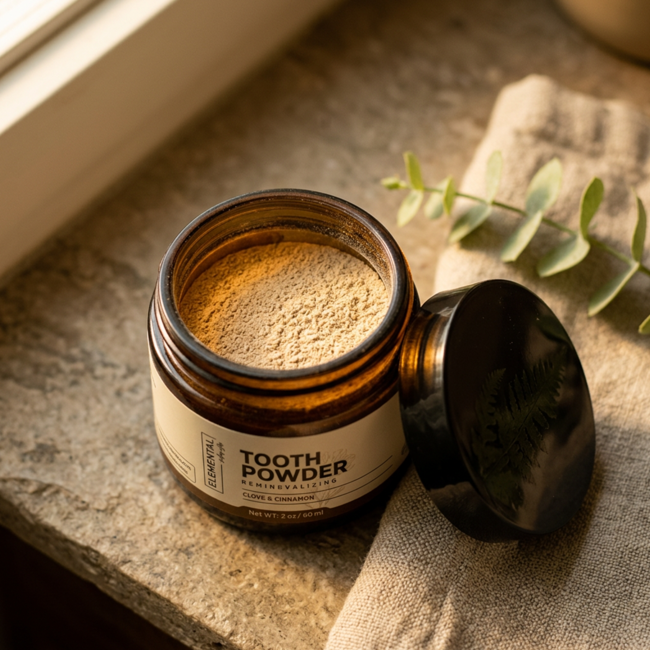 Herbal Remineralizing Tooth Powder